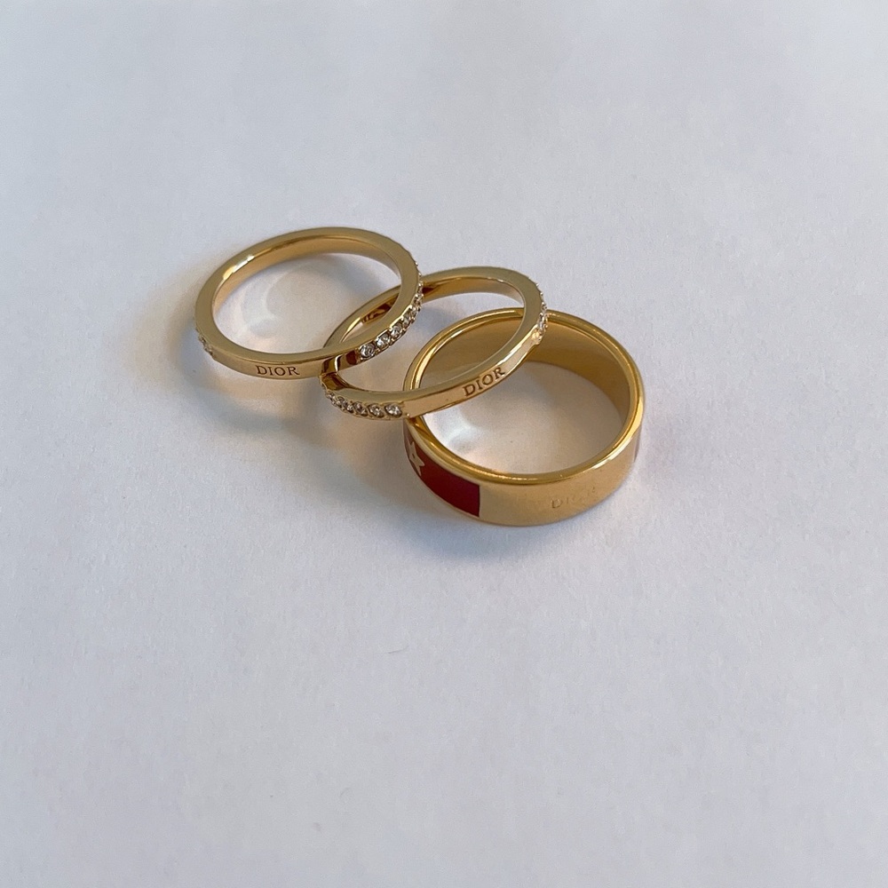 DIOR Code Ring Set - Picture 4 of 16